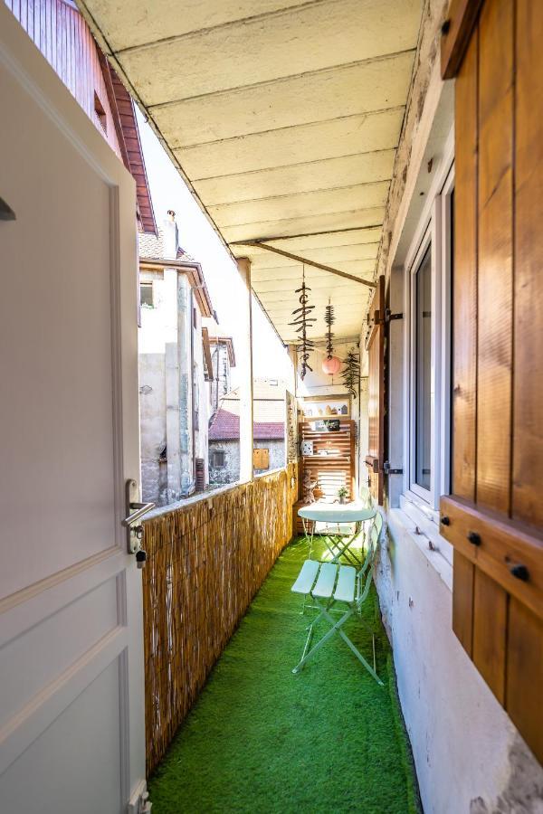 Les Echoppes Apartment อานซี ภายนอก รูปภาพ
